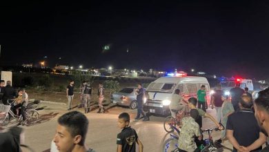 صورة | مراسل رؤيا: سقوط شظايا في منطقة الطرة شمال الأردن