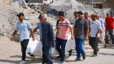 صورة | مراسل رؤيا في غزة: وصول 60 شهيدًا حتى اللحظة وعشرات الإصابات إلى مجمع ناصر الطبي في خان يونس