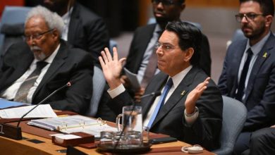 صورة | مندوب تل أبيب بمجلس الأمن: إيران حاولت اغتيال نتنياهو وترمب