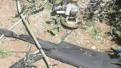 صورة | مراسل رؤيا: سقوط شظايا في بلدة الذنبية بلواء الرمثا