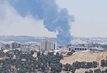 صورة | بالفيديو.. حريق يلتهم محلًا تجاريا في شرق عمان والدفاع المدني يتدخل