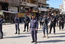 صورة | “داخلية القطاع”: استشهاد 3 من عناصر شرطة غزة ومواطنين اثنين في قصف للاحتلال استهدف مركبة أمنية بخانيونس
