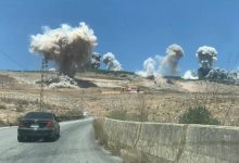 صورة | مصادر لبنانية: طيران الاحتلال الإسرائيلي يشن غارات عنيفة على مناطق في جنوب لبنان