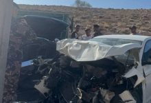 صورة | مراسل رؤيا: وفاة و4 إصابات بحادث تصادم مروع بلواء ذيبان في مأدبا
