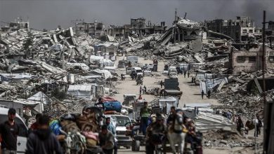 صورة إعلان بلدية “خزاعة” شرق خان يونس منطقة منكوبة بالكامل