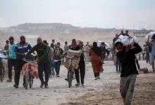 صورة عشرات الشهداء والجرحى في قصف إسرائيلي مكثف على خان يونس والنصيرات وجباليا