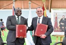 صورة توقيع مذكرة تفاهم بين المغرب وبريطانيا لدعم تنظيم مونديال 2030