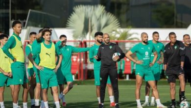 صورة المنتخب المغربي يتوجه إلى فاس ويختتم تحضيراته استعدادا لمواجهة تونس