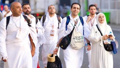 صورة أكثر من مليون ونصف مسلم يبدأون مناسك الحج عشية الوقوف بعرفة (صور)