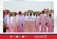 صورة رئيس مجلس الأوقاف السنية يضع حجر الأساس لمسجد علي بن هاشم السيد بالمحافظة الجنوبية