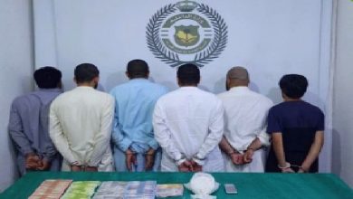 صورة ضبط 6 أشخاص بمحافظة الليث لترويجهم 7,084 قرصًا مخدرًا و4 كيلوجرامات من الحشيش