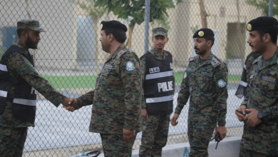 صورة اللواء العنزي يتفقد مهام وكالة الأفواج الأمنية المشاركة في الحج