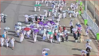 صورة «الصحة»: المظلة تخفض الحرارة 10 درجات وتقلل التعرض المباشر لأشعة الشمس 90%