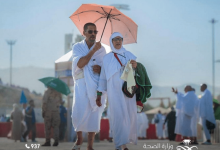 صورة انخفاض حالات الإجهاد الحراري بين الحجاج بنسبة 90% مقارنة بالعام الماضي