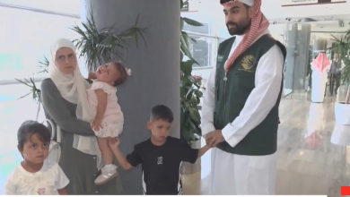 صورة بتوجيهات القيادة.. علاج الطفل الفلسطيني محمد حجازي في مستشفى الملك خالد التخصصي للعيون