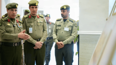 صورة مدير عام الجوازات المكلّف يتفقد سير العمل في جوازات محافظة الطائف