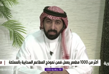 صورة جمعية ملاك المطاعم والمقاهي: نسعى لأن يكون لكل مليون شخص بالمملكة 3000 مطعم و1000مقهى