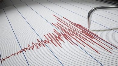 صورة هيئة المساحة الجيولوجية السعودية: ‏تسجيل زلزال في شمال إيران