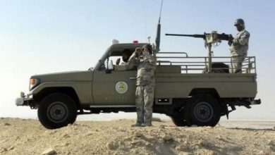 صورة حرس الحدود يحبط تهريب كميات من الحشيش والقات ويضبط 6 مخالفين في جازان