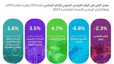 صورة ارتفاع الأنشطة غير النفطية بنسبة 5.3% خلال عام 2024