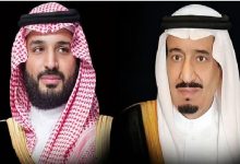 صورة القيادة تهنئ أمير دولة قطر بذكرى توليه مهام الحكم في بلاده