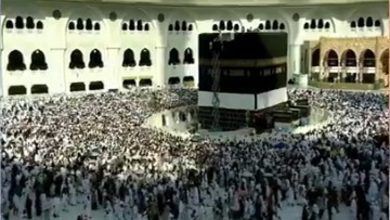 صورة أول كسوة للكعبة صنعت خلال الدولة السعودية الأولى في الأحساء