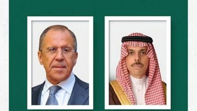 صورة وزير الخارجية يتلقى رسالة خطية من نظيره الروسي