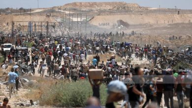 صورة صندوق الإغاثة الأمريكي يعلن افتتاح نقطة توزيع شمال غزة