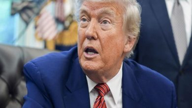 صورة ترامب يتحدث عن علم إيران المسبق بالضربة الأمريكية المدمرة ومصير يورانيوم محطة فوردو النووية