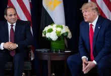 صورة السيسي يناشد ترامب وقف الحرب على غزة