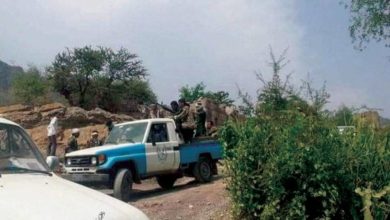 صورة مواطن في إب يواجه حملة حوثية مسلحة ويقتل قيادي