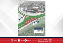 صورة الأشغال تبدأ تنفيذ المرحلتين الثانية والثالثة من التحويلات المرورية على جسر الشيخ عيسى بن سلمان