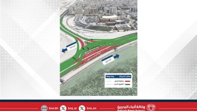 صورة الأشغال تبدأ تنفيذ المرحلتين الثانية والثالثة من التحويلات المرورية على جسر الشيخ عيسى بن سلمان