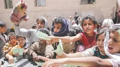 صورة تقرير أممي يحذر: ''اليمن على شفا مجاعة تهدد حياة الملايين وهذه المناطق الأكثر تضرراً''