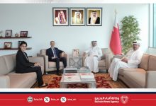 صورة وزير الصناعة والتجارة يستقبل سفير الولايات المتحدة الأمريكية لدى مملكة البحرين