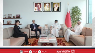 صورة وزير الصناعة والتجارة يستقبل سفير الولايات المتحدة الأمريكية لدى مملكة البحرين