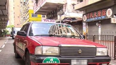 صورة راكب يهاجم سائق تاكسي بسكين جزار بعدما أيقظه إثر الوصول للوجهة