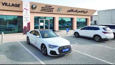 صورة مركبات فارهة تدخل خدمة فحص السائقين بشرطة رأس الخيمة