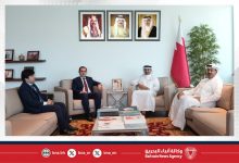 صورة وزير الصناعة والتجارة يستقبل سفير جمهورية طاجيكستان المعين لدى مملكة البحرين والمقيم في الرياض