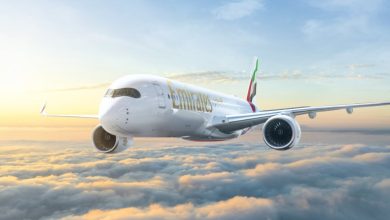 صورة طيران الإمارات تشغل طائراتها الإيرباص A350 الجديدة على رحلاتها إلى مسقط