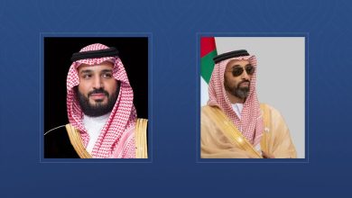 صورة ولي العهد السعودي يستقبل طحنون بن زايد