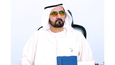 صورة محمد بن راشد يعلن إنجاز مشروع المليار وجبة بالكامل  