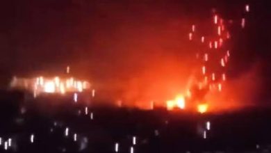 صورة انفجار غامض يهز تعز فجراً وسط تضارب الروايات وشكوك حول تجارب حوثية