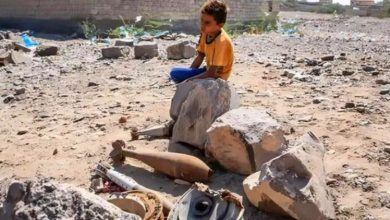 صورة ماذا حدث لأطفال التعزية؟  4 أطفال استشهدوا أثناء لعبهم بمقذوف حربي ومحور تعز يحمل الحوثيين المسؤولية