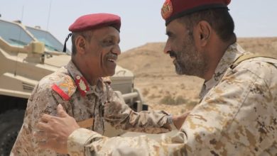 صورة قائد المنطقة العسكرية الثانية يصل المهرة.. والتطورات الأمنية والعسكرية  في طليعة النقاشات