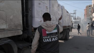 صورة الإمارات تُنفذ أكبر مشروع لإمداد المياه المحلاة من مصر إلى جنوب قطاع غزة