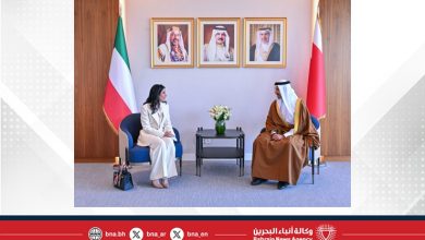 صورة وزير المواصلات والاتصالات يستقبل وزيرة الأشغال العامة في دولة الكويت