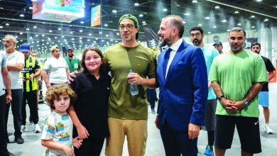 صورة منصور بن زايد يشارك في فعاليات «صيف أبوظبي الرياضي»