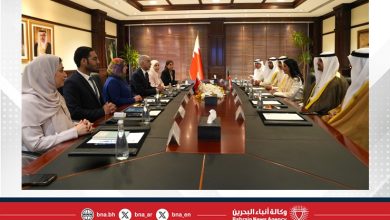 صورة وزير الأشغال يستقبل وزيرة الأشغال العامة الكويتية