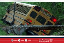 صورة وفاة طالب وإصابة اثنين خطيراً في انقلاب حافلة مدرسية بسومرست الإنجليزية